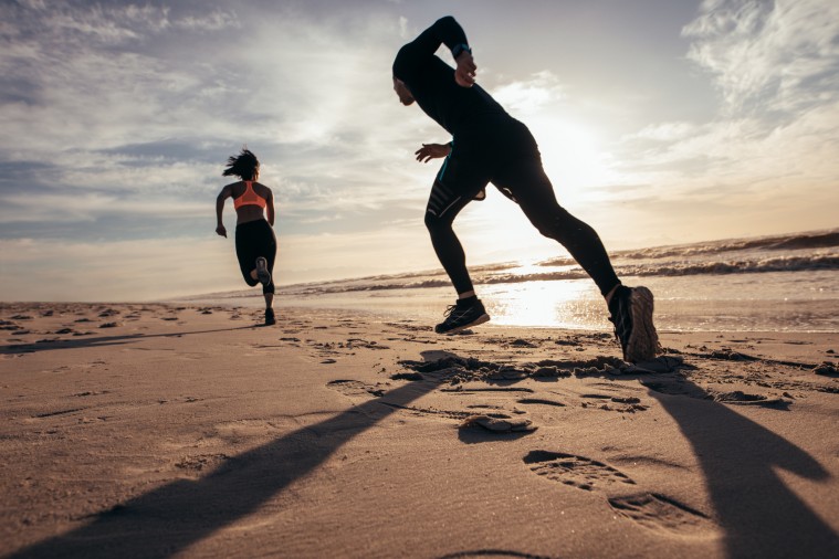 Consejos para correr por la playa Consejos para correr por la playa